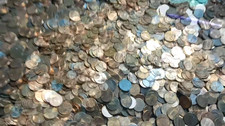 Old US Estate Coin Lot 90% Silver Proof Gold 1800s WWII Vintage US Coins BONUS