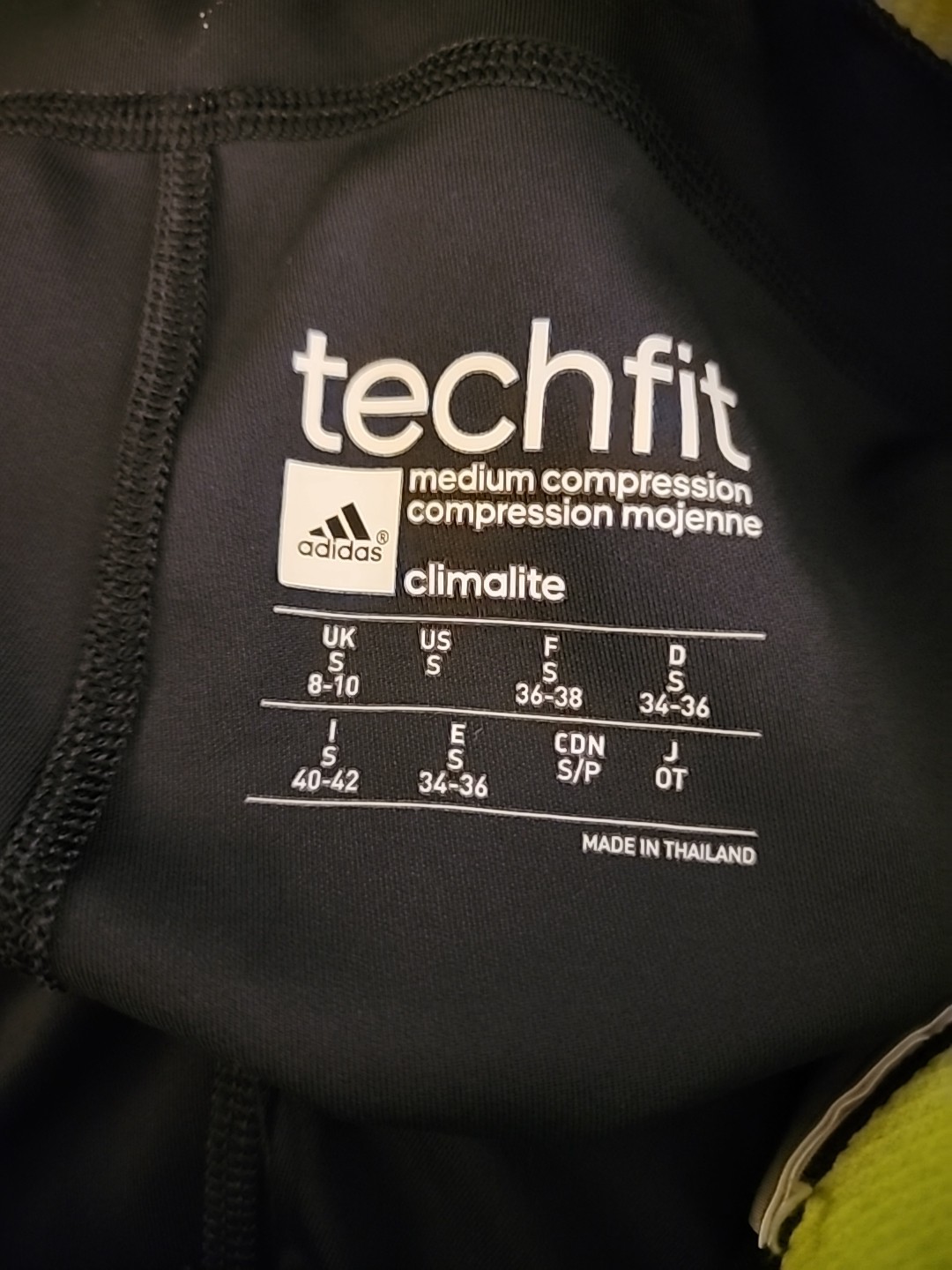 adidas Techfit Climalite Compression Cropped Capr… - image 6