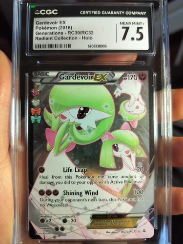 Gardevoir-EX graded CGC 7.5 for sale on eBay