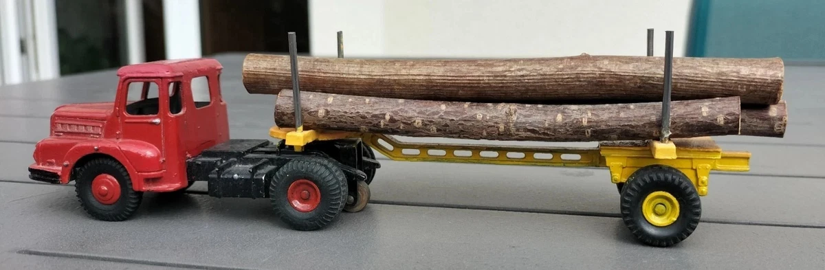 Dinky Supertoys 39 et 39A : Camion tracteur Unic avec semi