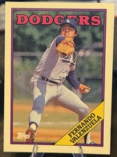 Dodgers 1988 Topps - Fernando Valenzuela #780