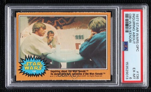 1977 OPC Star Wars #136 Inquiring about Obi-Wan Kenobi