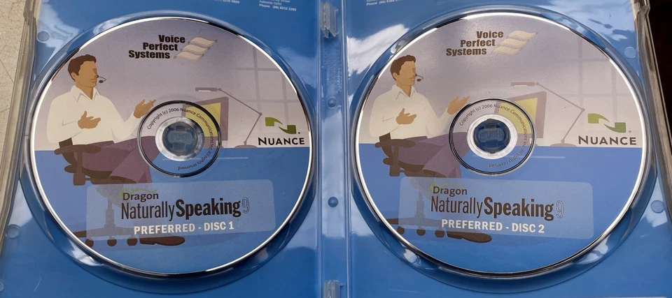 Nuance Dragon Naturally Speaking 9 (PC 2-Disc CD-ROM Software & Manual) Win. XP - Image 3 of 4