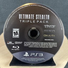 PlayStation 3 - Ultimate Stealth Triple Pack - DISC ONLY - Refurbished, VG
