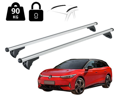 Nordrive Dachträge Querträgerr Für VW Id.7 Tourer 2024 Dachgepäckträger 120 cm