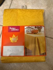 Better Homes  Gardens Harvest Limited Edition Tablecloth Autumn Colors Damask 