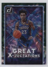 2021-22 Panini Donruss Great X-Pectations Holo Green Ice Tre Mann #5 3g6
