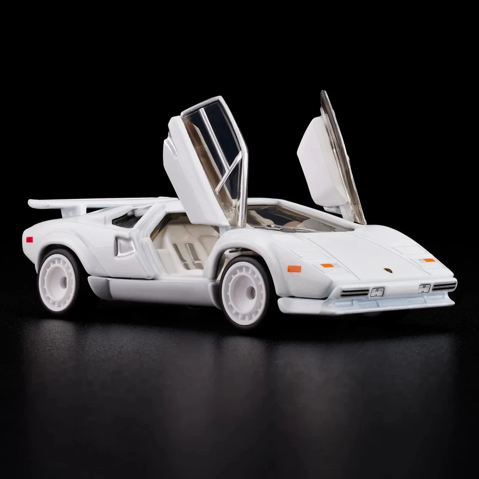hot wheels rlc '82 lamborghini countach lp500s blanco Foto 4 de 4