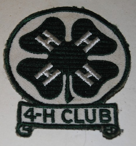 Vintage 4H Patch- 4"