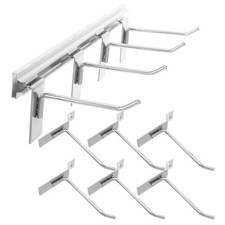 1 Set Pegboard Shelf Organizer: Wall Mounted Metal Hooks For Garage Bedroom