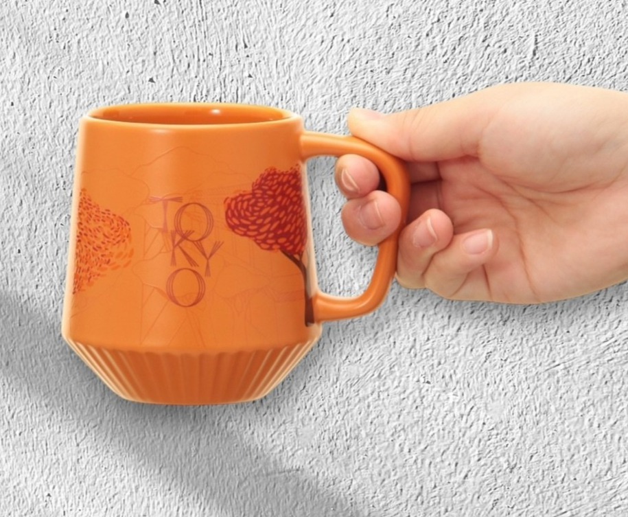 TOKYO Japan Starbucks Reserve ROASTERY MICROBLEND Pleated Mug