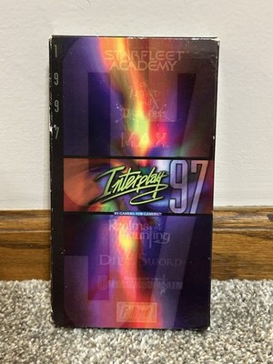Interplay 97 (1997, VHS) - PC Gaming Tape - Rare - Fallout, Star Trek TESTED