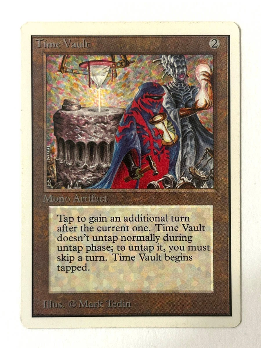Mtg Unlimited Time Vault for sale | eBay