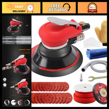 5 6 Pneumatic Random Orbital Sander Heavy Duty Low Vibration Extra Backin