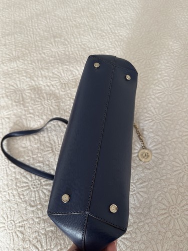 DKNY Navy Medium Tote - Picture 3 of 5