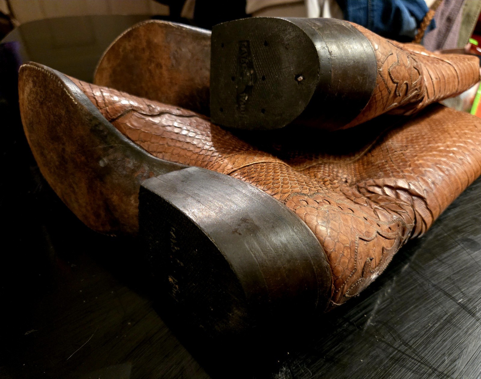 T.O. STANLEY EXTREMELY RARE FULL PYTHON VINTAGE C… - image 5