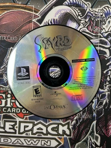 Spyro The Dragon - PS1 - Loose Disc Only! Collectors Edition Version!