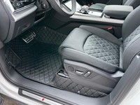 Carstyler® FußMatten Geeignet FüR BMW X3 G01 - Auswahl: Leder Schwarz