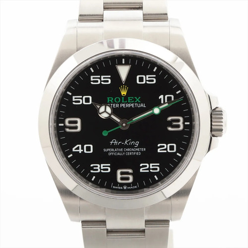 Rolex Air-King 126900 SS SS AT black dial
