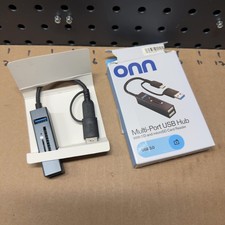 onn 5 Port USB 3.0 Hub SD microSD Card Reader for onn PC Mac Android