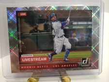 2021 Donruss Livestream Diamond #6 Mookie Betts