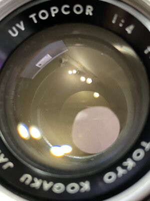 Topcon Tokyo Kogaku UV Topcor 100mm F4 Prime Lens for UV Topcor