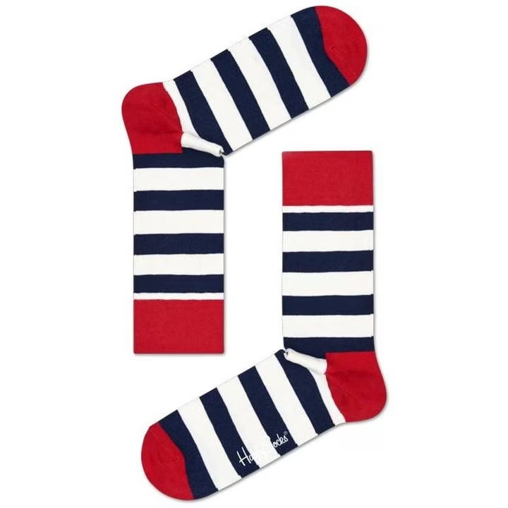 Happy Socks Crew Socks Mixed Patterns Socks for Men and Women