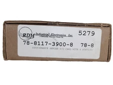 RDM / 3M 78-8117-3900-8 4 Station I/O Card for D2470 Controller
