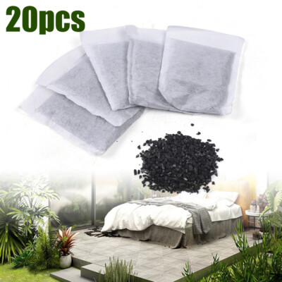20 Packs Activated Carbon Charcoal Filters For Water Distiller Hygiene US