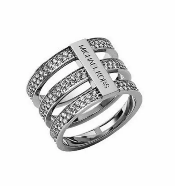 Michael kors silver rings for women online