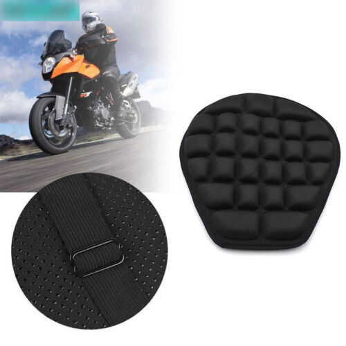 3D Motorcycle Seat Pad Motorbike Cover Universal Comfort Air Cushion Durable UK - Picture 3 of 11