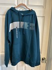 NEW Under Armour Rival Fleece Graphic Loose Fit Teal Sweatshirt Hoodie Size 2XL