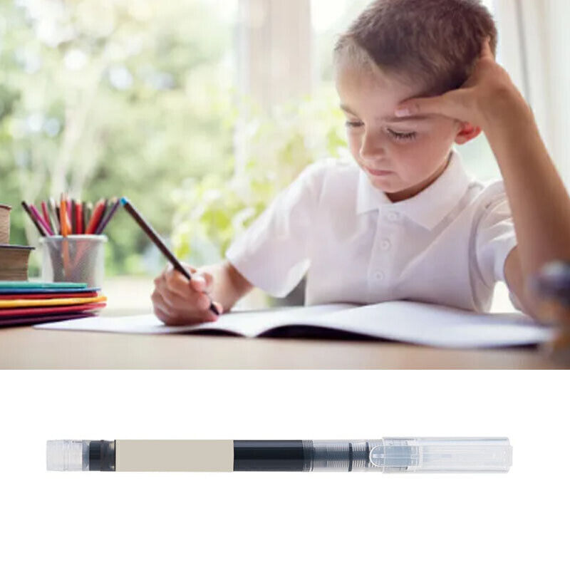 Black Gel Ink Pen Quick Drying Fine Point 0.5mm Rolling Ball Liquid Ink Pen