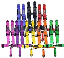 STR Competition RATCHET Race Harness Padded Off Road Racing 3" Wide Seat Belt