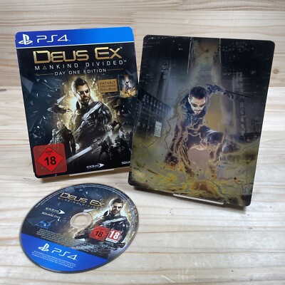 Sony PS4 Spiel   Deus Ex: Mankind Divided - Steelbook Edition   Playstation #B26