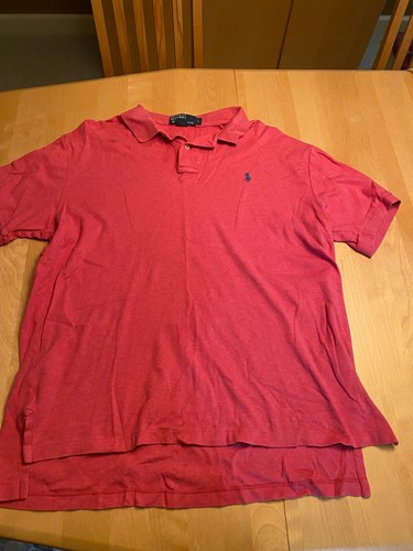 Ralph Lauren SALMON PINK SS POLO SHIRT 