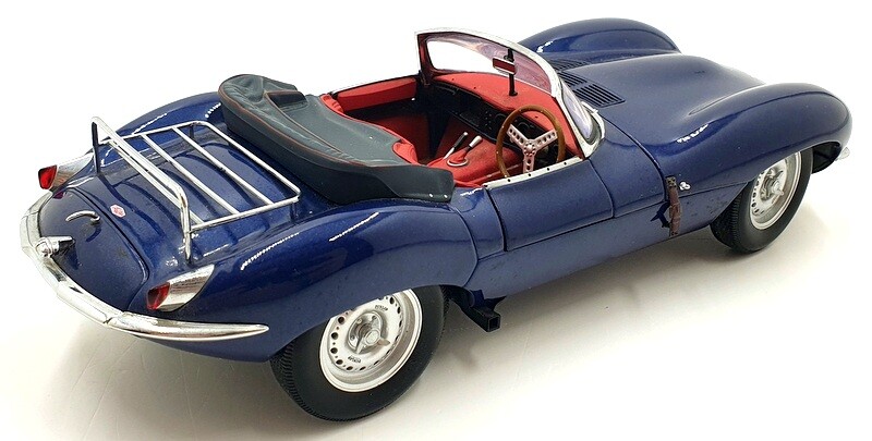 Autoart 1/18 Scale Diecast DC271022A - Jaguar XK SS - Blue With 