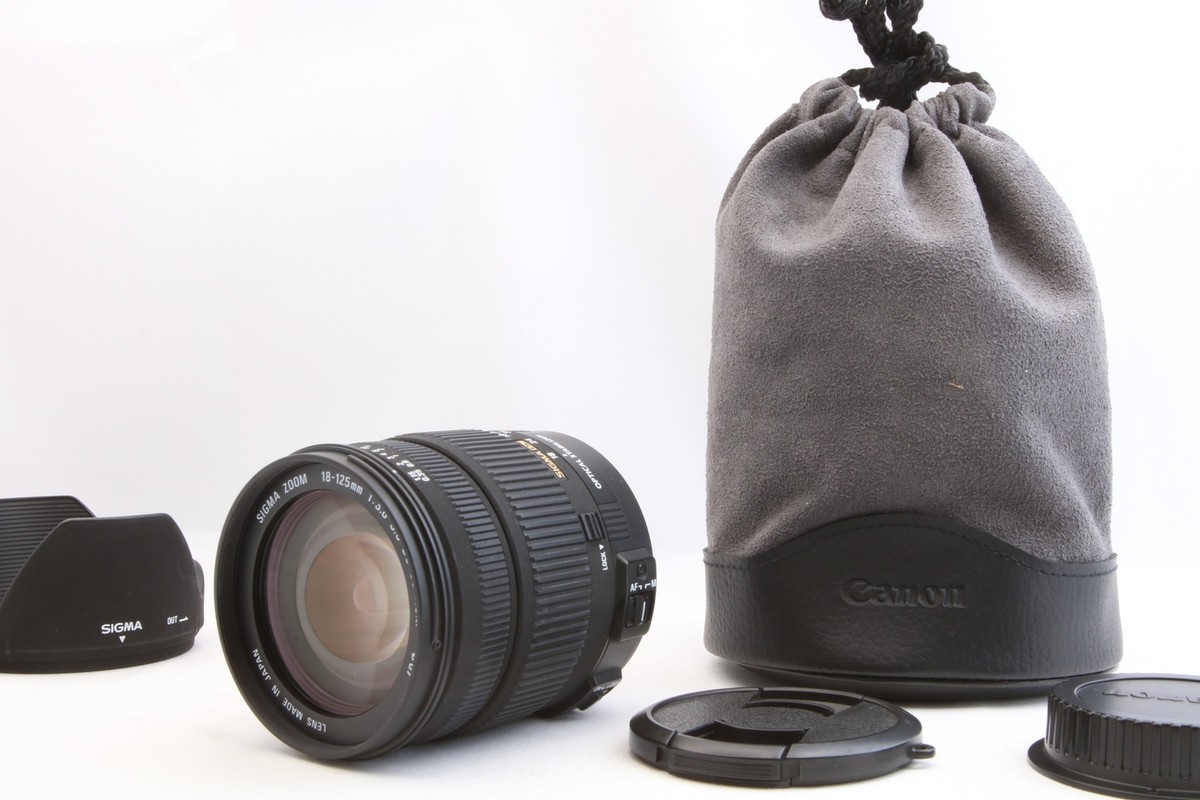 Excellent++++] Sigma 18-125mm f/3.8-5.6 AF DC OS HSM for Canon