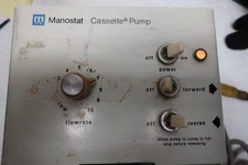Manostat Cassette Pump with 7 cassettes and spare parts with manual