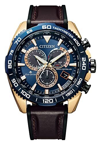 Pre-owned Citizen Watch Promaster Eco-drive Land Series Direct Flight Cb5039-11l