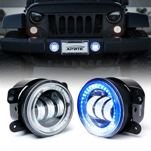 4 Inch Round LED Fog Lights Bumper 