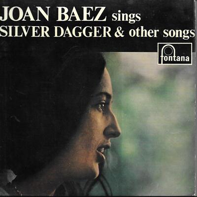 99p SALE Joan Baez sings Silver Dagger & Other Songs Push Out Centre UK 45 7'' EP