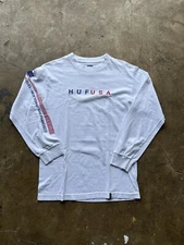 (S) Vintage HUF Long Sleeve United States America Tee