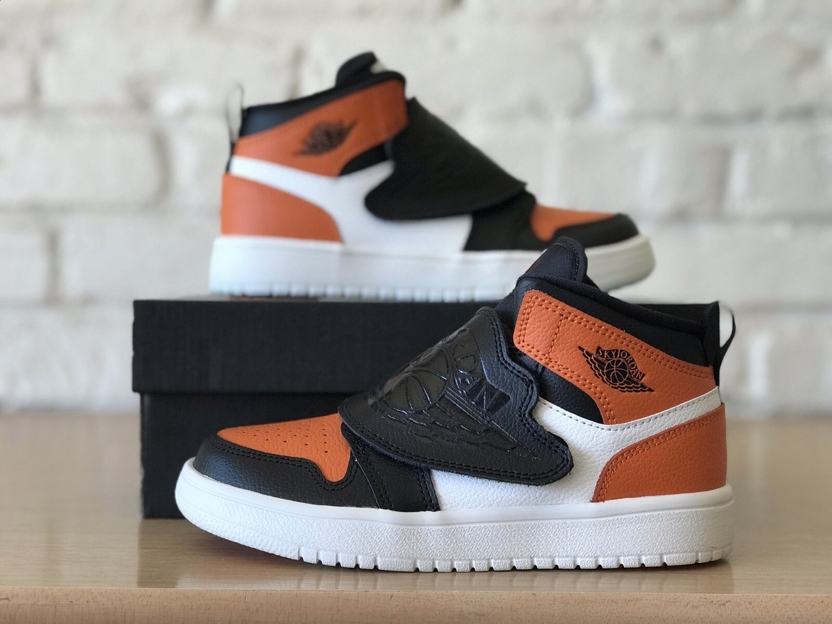 Nike Sky Jordan 1 Little Kids PS Size 1Y Shattered Backboard