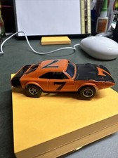Dodge Charger Daytona Slot Car - Orange With 7 - AFX HO Racing Slot Car