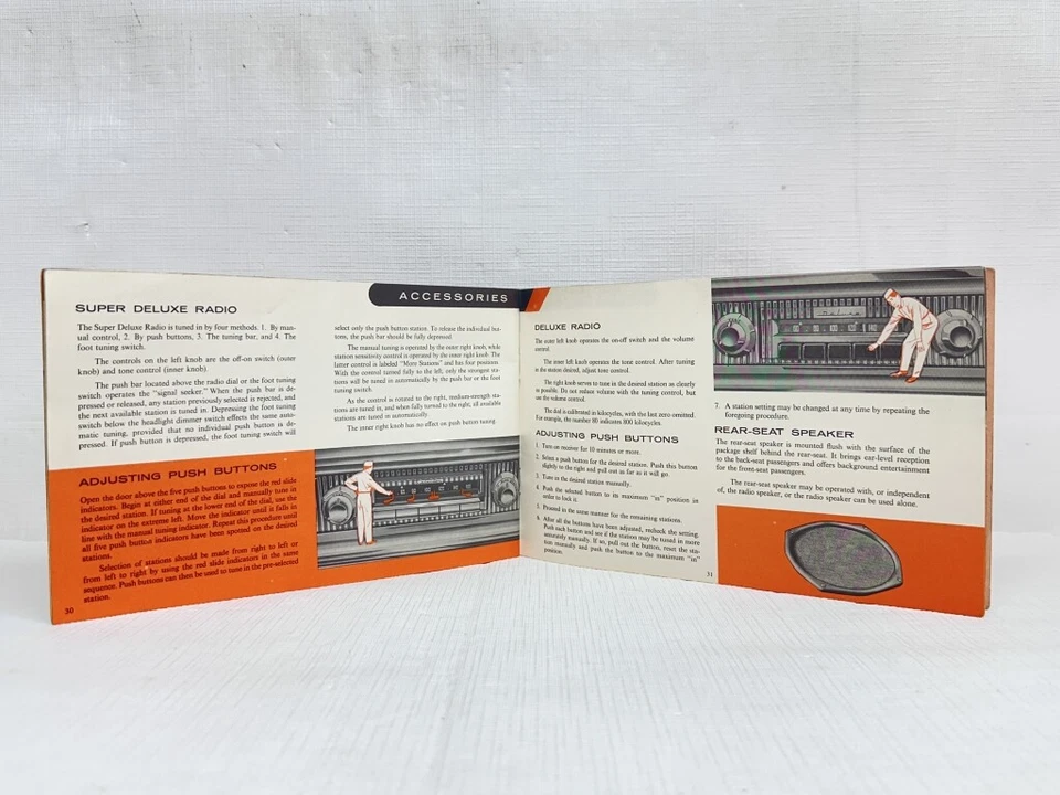 Oldsmobile 88 1956, 98 original manual del propietario y política de servicio Foto 4 de 4