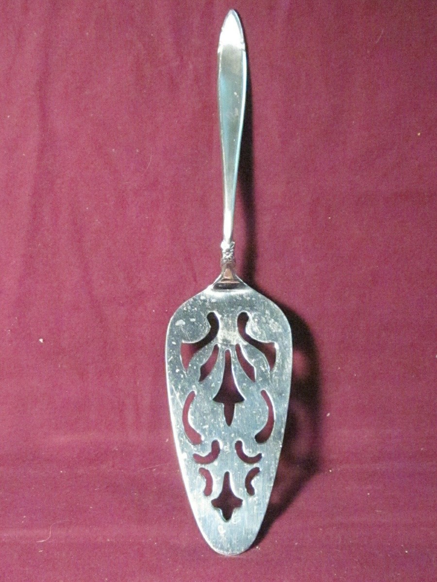 kuchenページ Japan Stainless Steel Cake/pie server 18-8 Unknown floral pattern