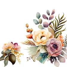 Autoaufkleber Sticker Blumen Aufkleber 9X9 cm