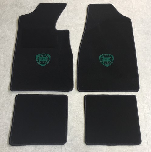 Tapis De Sol Pour Lancia Voyager (2 Rangées, Grand Modèle) 2011-2016 - Noir - Neuf