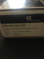 NEW Nk Technologies Split Core DC Current transducer Unipolar dt3-420-24u-u-sp